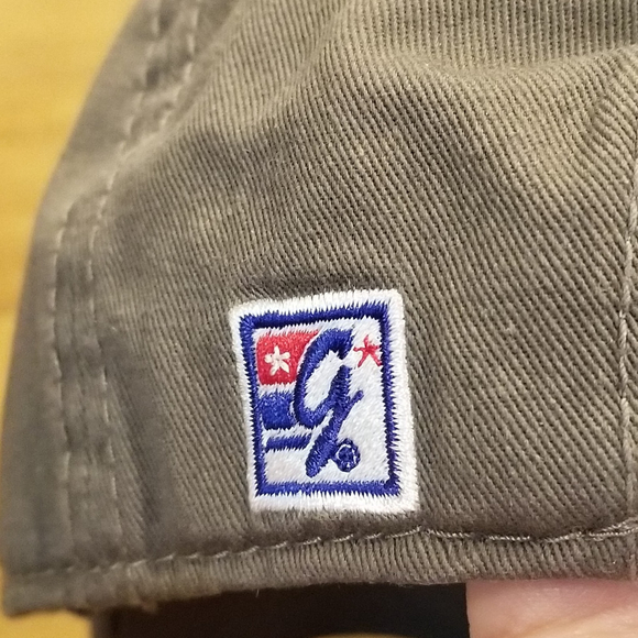 Oklahoma State Cowboys DAD Father OSU Hat Cap The Game Circle Logo Gray - Picture 10 of 11